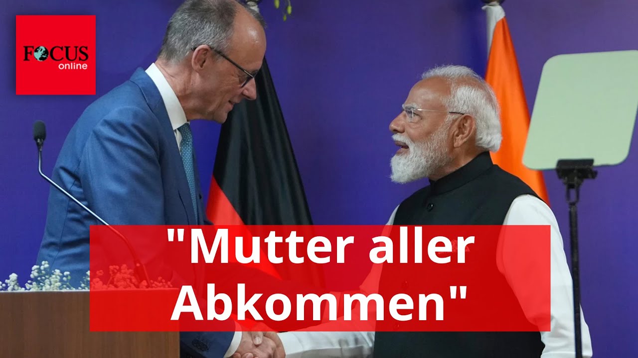 EU und Indien einigen sich auf die "Mutter aller Abkommen" - YouTube