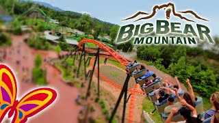 [4K-On Ride] Big Bear Mountain with Dollywood Express - POV - Dollywood