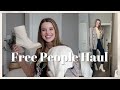 FREE PEOPLE HAUL! Fall/Winter Lookbook - New items, Denim, Boots, Bags + More