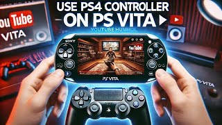Connect your ps4 controller to ps vita in 2024
