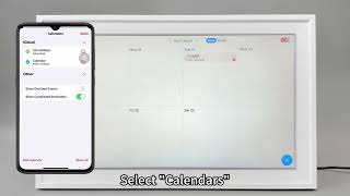 Sync iCloud Calendar with FotoCube | iLoop & TUTT Guide