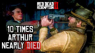 10 Times Arthur Morgan Nearly Died - Red Dead Redemption 2