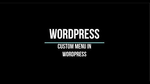 WordPress Theme Integration | Custom Menu in WordPress | WordPress Development