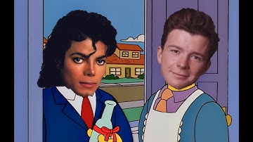 Steamed Hams but they are Michael Jackson and Rick Astley