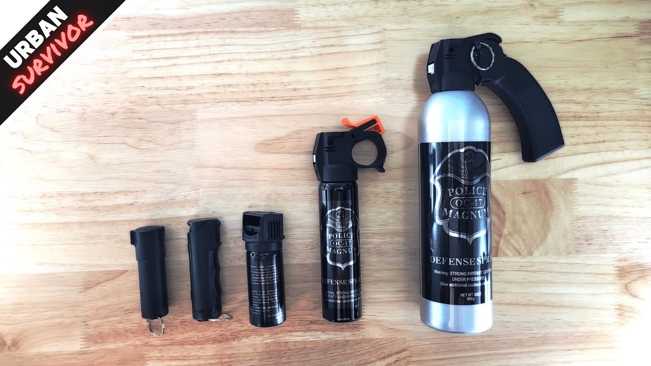  Police Magnum Large Pepper Spray Fogger- Home Defense