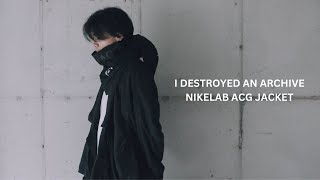 Travelling 5000km To Destroy An Archive Nikelab ACG Jacket | Upcycling Collab With Balak
