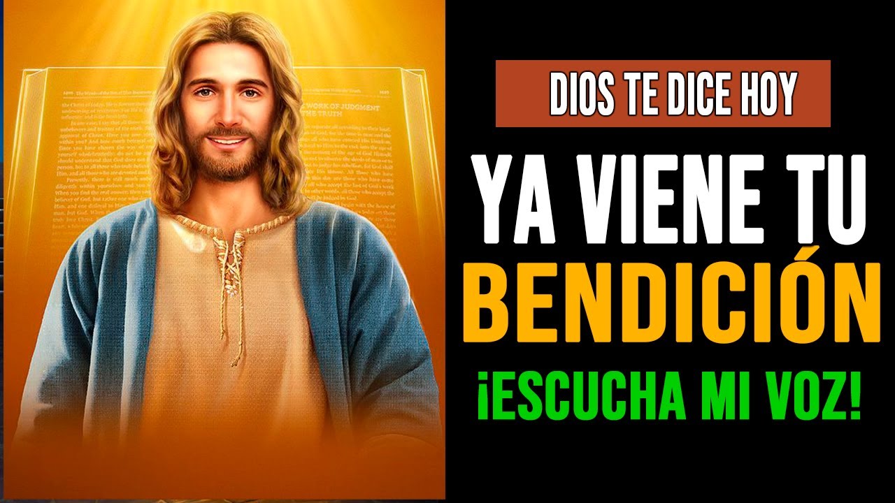DIOS TE DICE HOY: ¡YA VIENE TU BENDICIÓN! Algo maravilloso está por ...