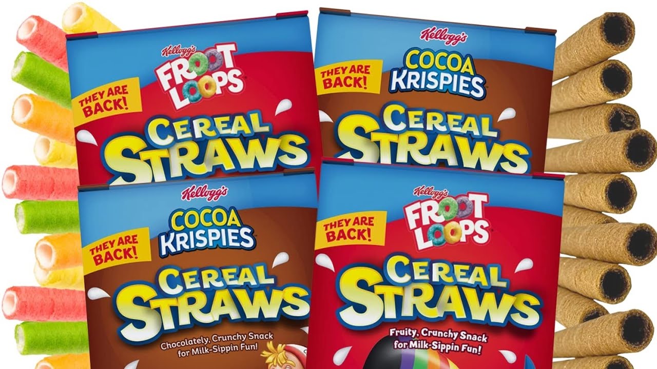 Remember Kellogg's Cereal Straws/ Episode 46 YouTube