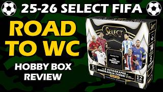 2025-26 Panini Select Road to FIFA World Cup Hobby Box Soccer Review