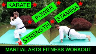 Karate POWER, STRENGTH, STAMINA - Martial Arts Fitness Workout