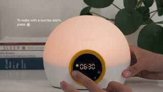How to set up Bodyclock Rise 100 and Spark 100 sleep/wakeup lights