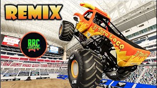 INSANE MONSTER TRUCK BeamNG Drive MONSTER JAM FREESTYLE & CRASHES With RRC Family Gaming! #45