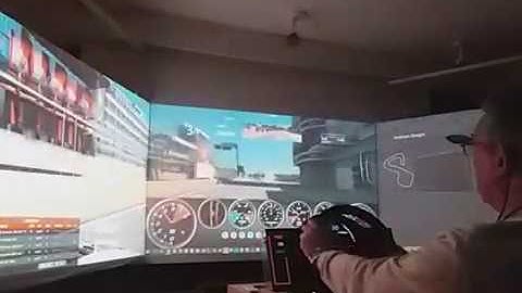 AC triple projector simhub arduino and GT40 Dashboard