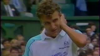 Miloslav Mecir vs. Mats Wilander Wimbledon 1988 Quarterfinal screenshot 3