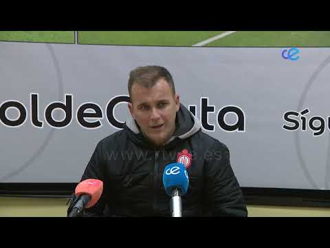 José Cordero 'Rubio' (CD Utrera): "El Ceuta 'B' ha estado a un grandísimo nivel"