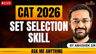 CAT 2026 DILR: First 3 Mins Decide Your Score | Set Selection Live | Ep 03 | Abhishek Sir