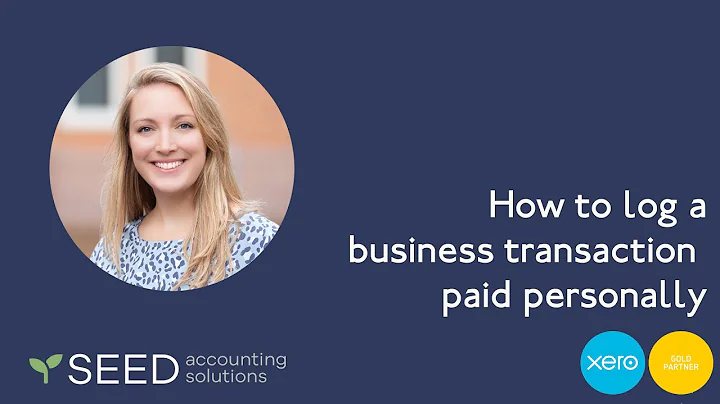 Xero   How to log a business transaction paid personally
