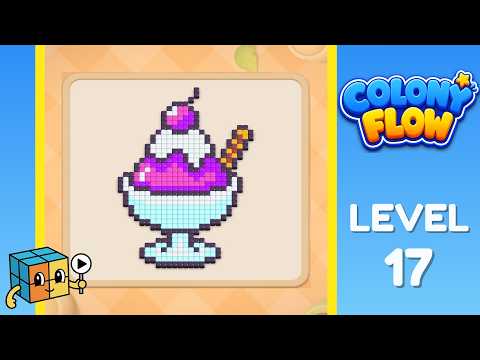 Colony Flow Level 17 Walkthrough Solution