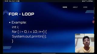 Program Flow - Iteration Statement 