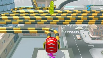 Action Balls: Gyrosphere Race SpeedRun Gameplay Level 807 to 808