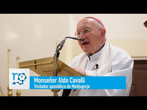 Monseñor Aldo Cavalli, enviado del Papa en Medjugorje - Fundación Centro Medjugorje