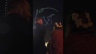 At Taj Amer Jaipur, we celebrated love with a 150 drone light show! #Wedding #BotLabDynamics