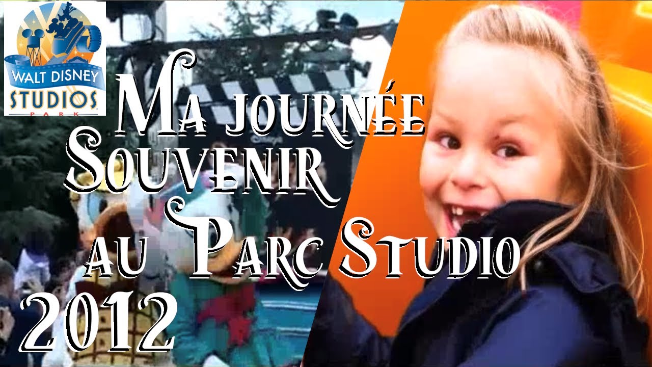 2012 Disneyland Paris ma journée au Parc Studio Attractions Disparues