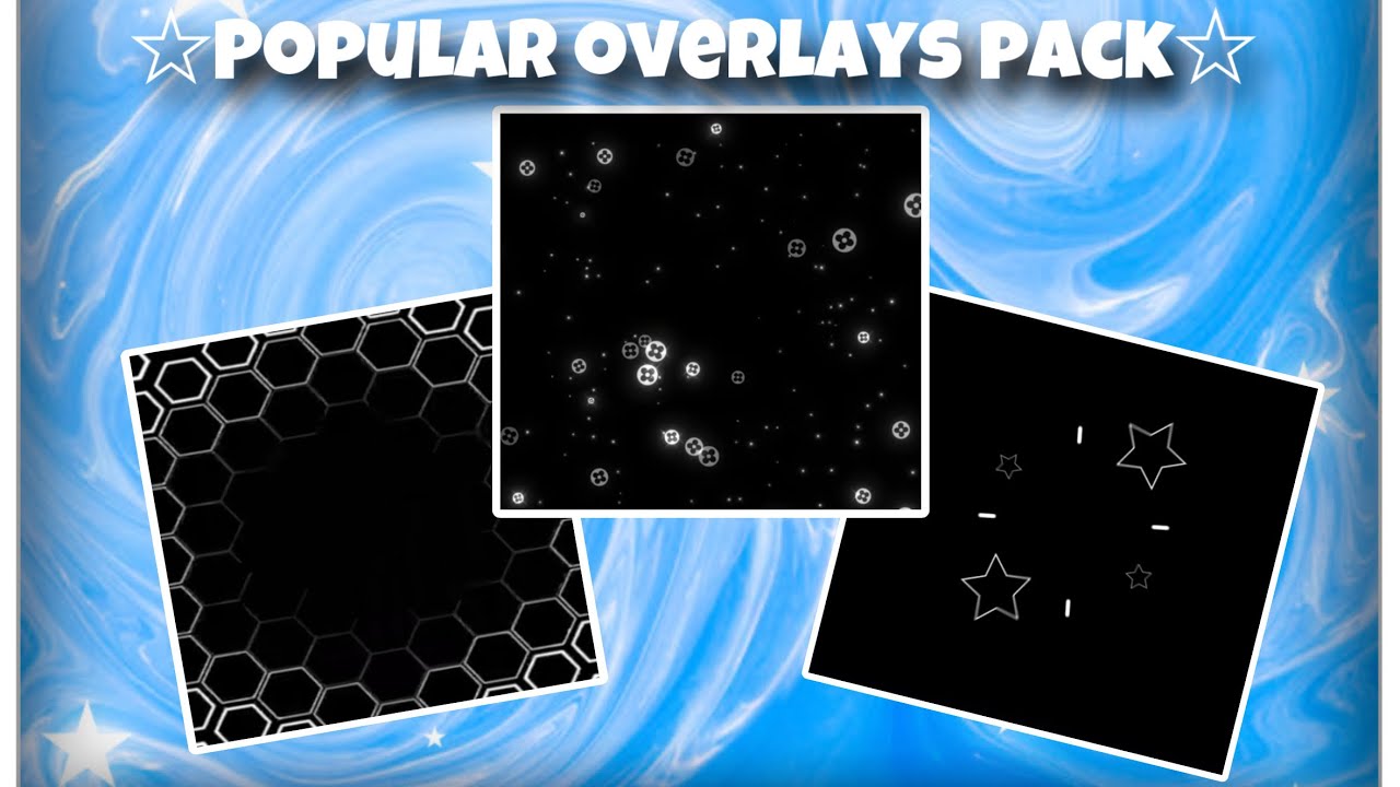 Normal Editing Overlay 。𖦹 ☆ POPULAR OVERLAY EDITING PACK ☆ 𖦹 。 - YouTube