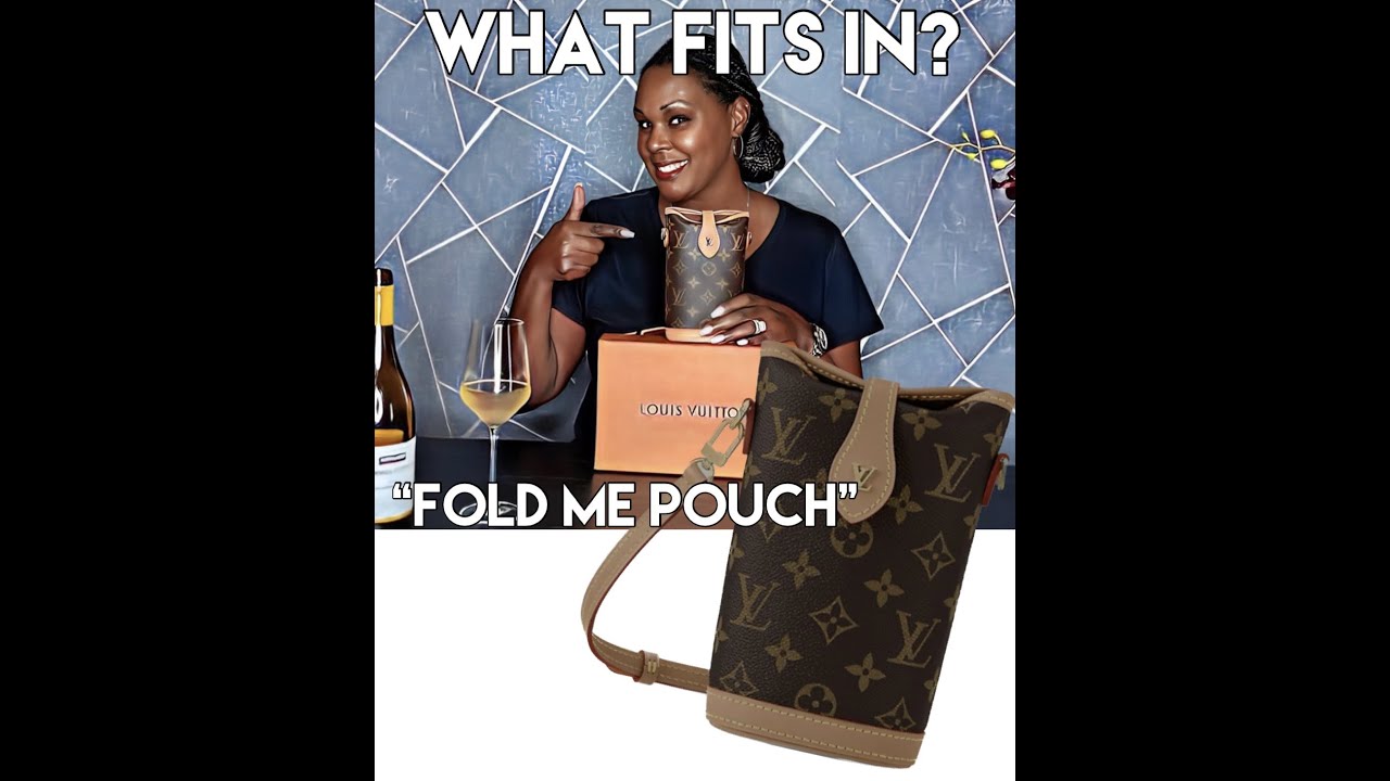 Louis Vuitton Fold Me Pouch - What Fits In? - Dr. Stacey Willis - THE  DOCTOR'S ORDERS 