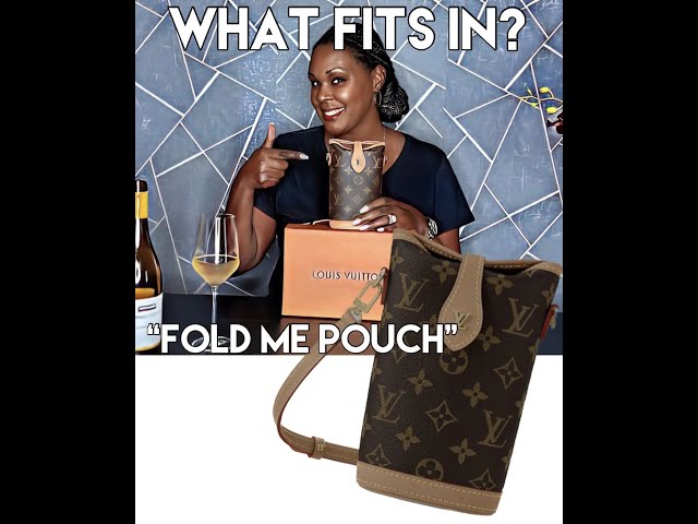 ALL ABOUT THE LOUIS VUITTON FOLD ME POUCH + UTILITY PHONE SLEEVE! 2 BOMB  SLGS! 