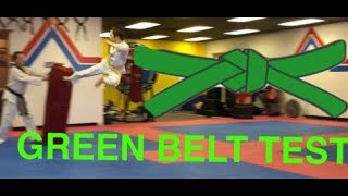 Testing for Green Belt in Taekwondo (1000 subscribers thank you)