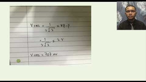 MEASUREMENT DEVICE : OSCILLOSCOPE Vrms and Vp-p