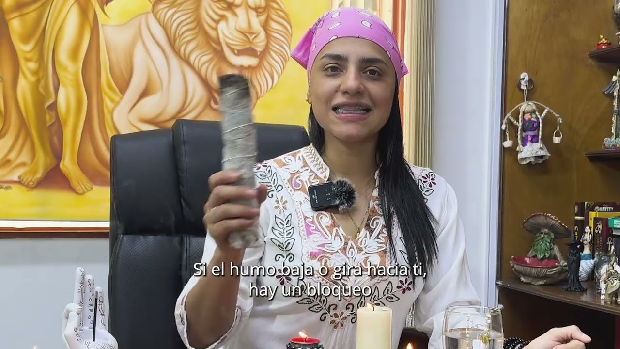 ¿Sabías que el humo del incienso te manda señales?