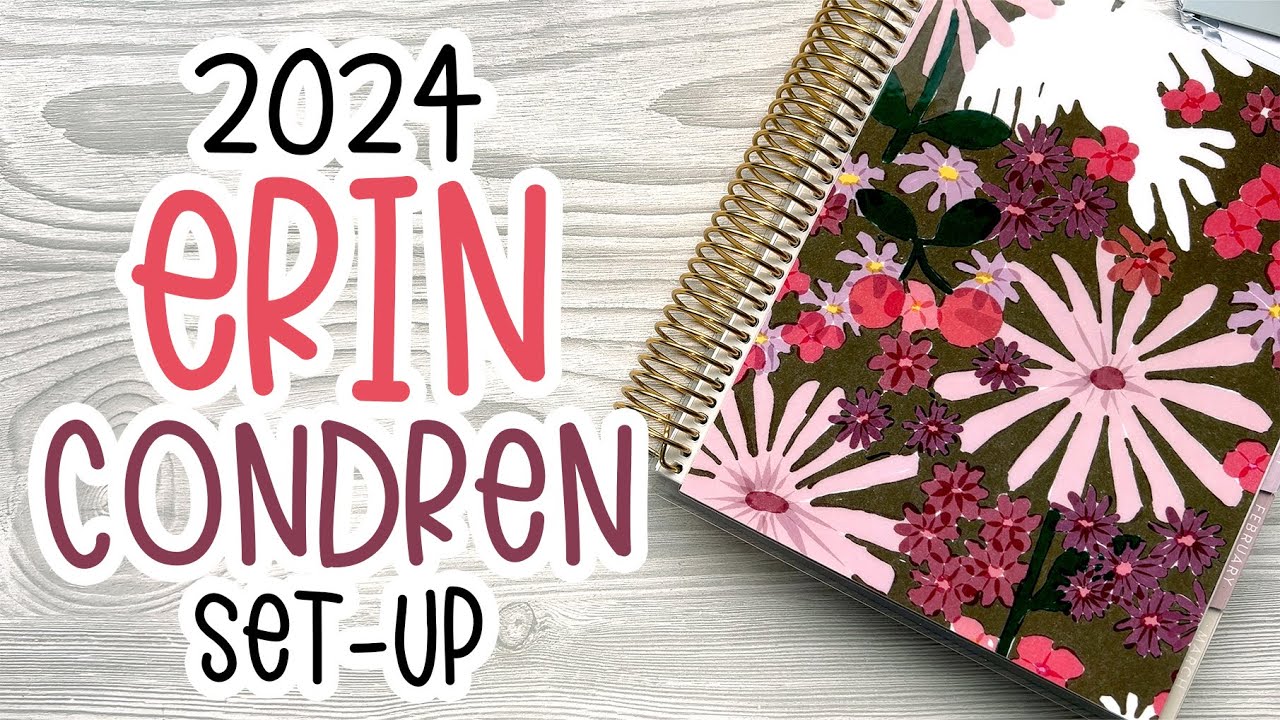 Come è fatta la nuova agenda Erin Condren 2024