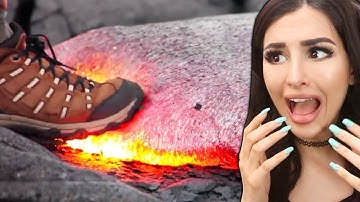 What you can learn from a quick step on lava