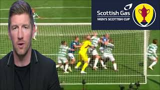 IFAB SAYS RANGERS SCOTTISH CUP FINAL GOAL CORRECTLY DISALLOWED! MARK WILSON AGREES! #RANGERS #CELTIC