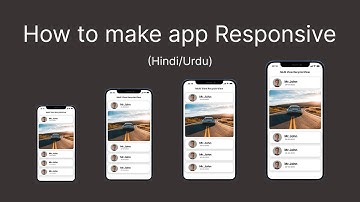 How to make App Responsive in Android Studio - Responsive App Design in Android