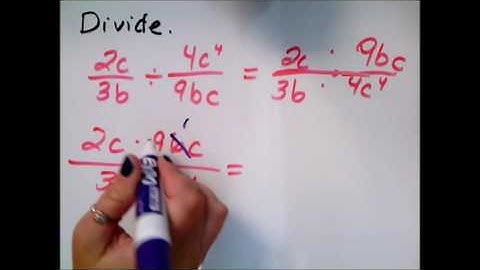 Dividing rational expressions involving multivariate monomials