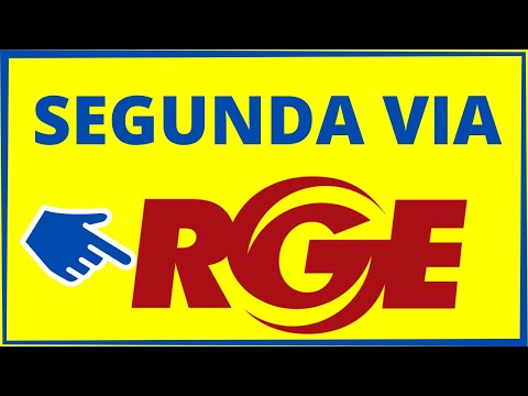 RGE SEGUNDA VIA : Veja como emitir  2 via RGE