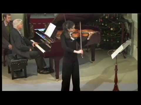 Savitri and Francis Grier play Bartok Violin Sonata no 2