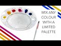 Mix any colour with a limited palette