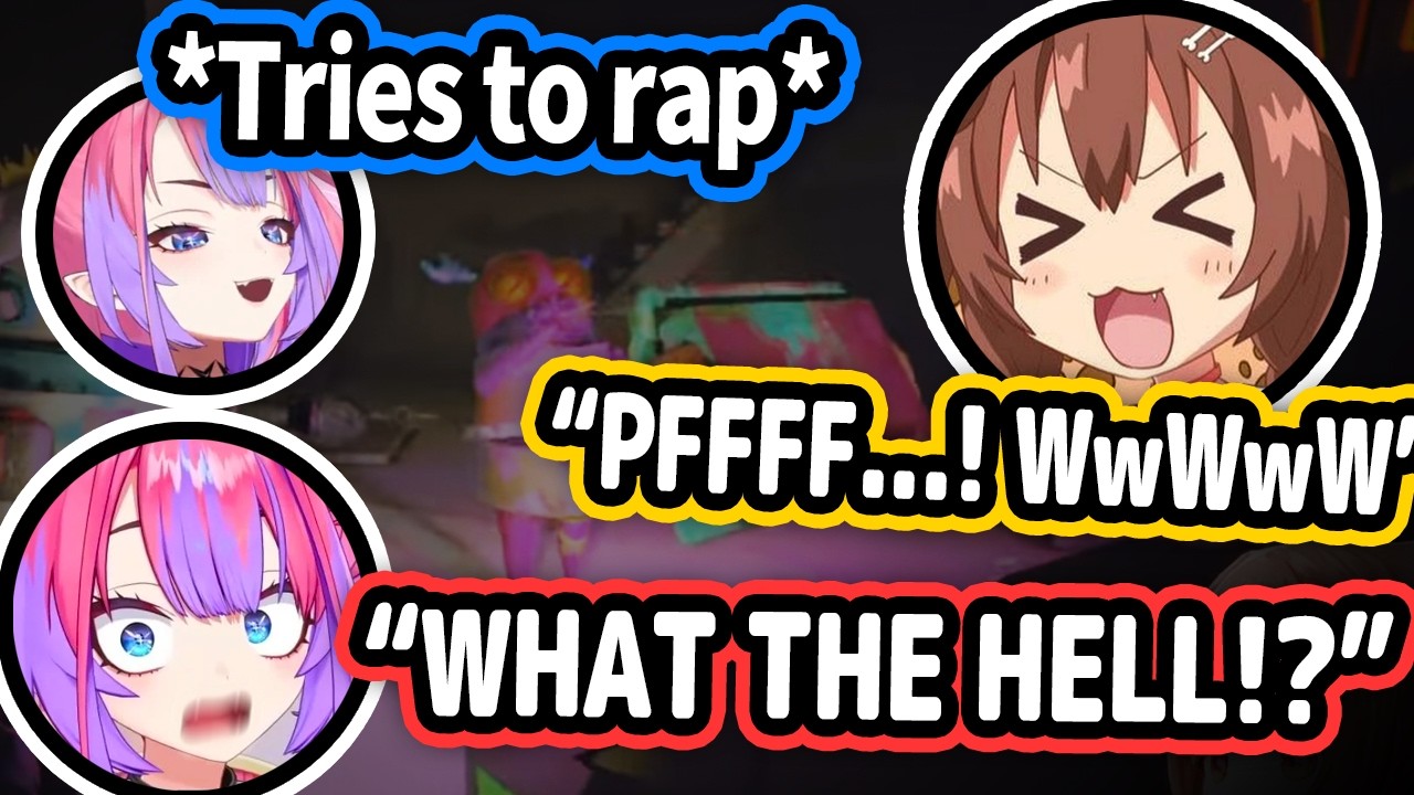 Korone Clowning On Vivi's Rapping Skills Leads To KoroVivi Rivalry Getting Out Of Hand【Hololive】