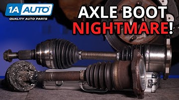 Ignored a Ripped CV Boot on Your Car or Truck? Quickly Find Out if a CV Axle Needs to Be Replaced