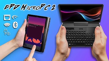 GPD MicroPC 2 First Look, Ultra Portable Handheld Laptop!