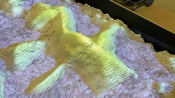 open AR-Sandbox: topography module