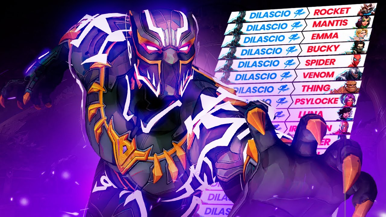 PANTERA NEGRA nas MINHAS MÃOS PARECE QUEBRADO | Marvel Rivals