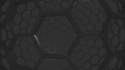 Fast Moving Motion Graphics Background, Futuristic Nano Graphene Molecular Structure. 3D Animation