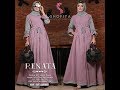 Gamis Velvet Kombinasi Brokat