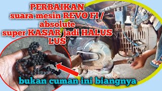 penyebab suara mesin revo fi kasar parah dan langkah perbaikannya