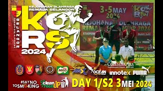 Kejohanan Olahraga Remaja Selangor 2024 I Stadium Mini MSN | Day 1 Session 2